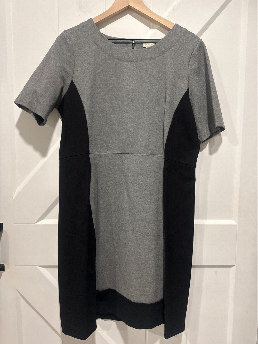 J.Crew Colorblock Sheath Dress, Size 14